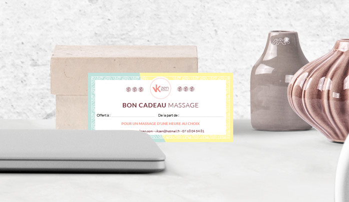 Bon cadeau VK Zen Massages